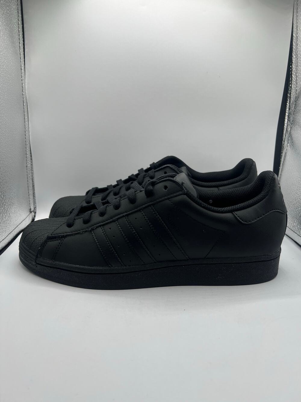 Adidas Superstar “All Black” size 10.5 men’s